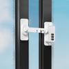 Self-adhesive Window Safety Lock Punch-free Coded Lock System  Home Protection