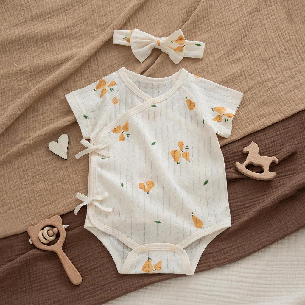 Unisex Ultra-thin Breathable Summer Coveralls with Belly Protection & Short Sleeves