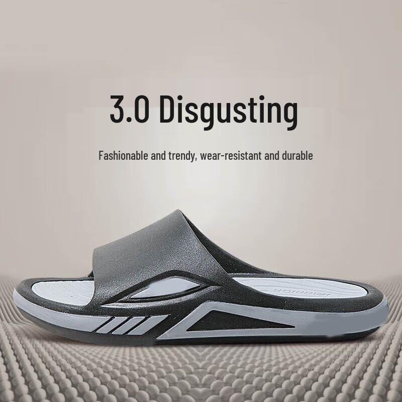 NAIQI Men s Summer Anti-Slip Shower & Travel Slippers 42-43