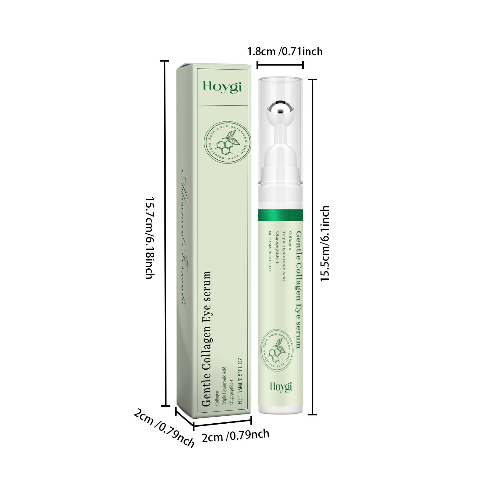 

Collagen Eye Serum Cream Anti Dark Circles Eye Bags Eyes Repair Brightening Tighten Under Lifting Roller Moisturizing Puffy J3B5 15ml