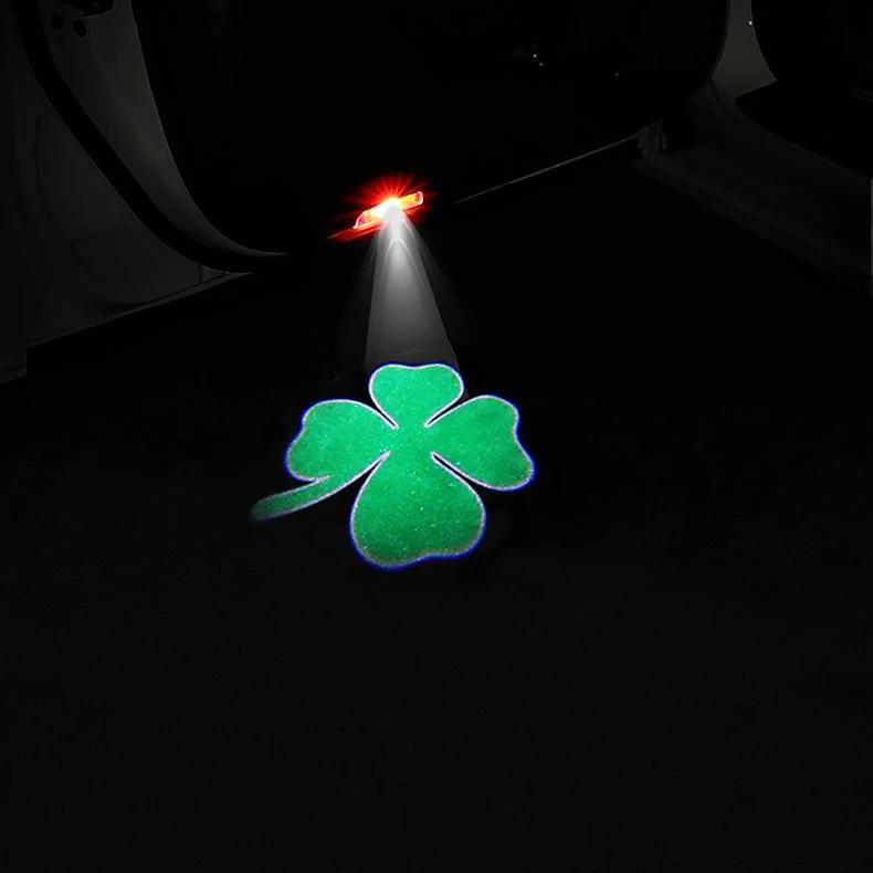 2026 Hot Alfa Romeo 2Pcs LED Car Door Light Shadow Logo Laser Projector For Alfa Romeo 159 Giulietta Giulia Mito Stelvio Brera S