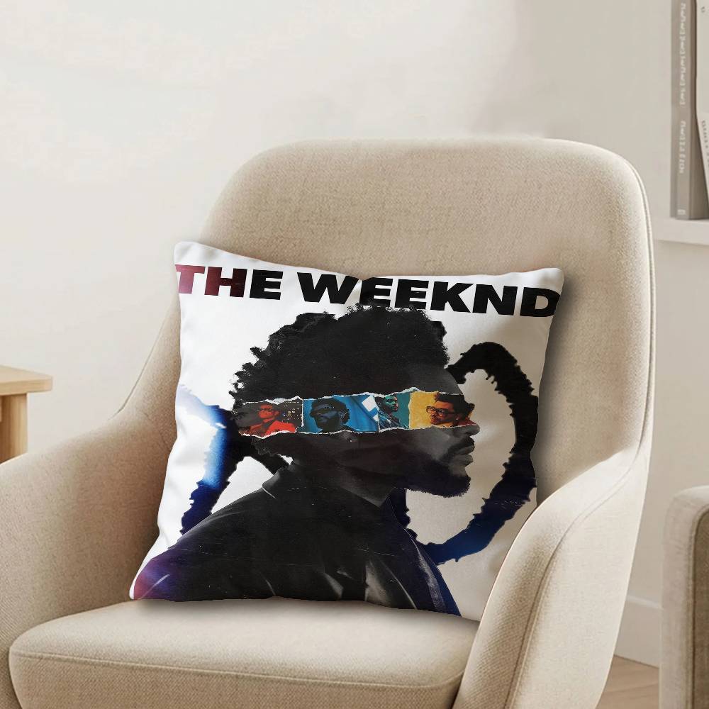 Music Hot Album Star The Weekend Pillowcase Toon Gift Cushion Cover Bedroom Home Sofa Chair Seat Decor Pillow Case