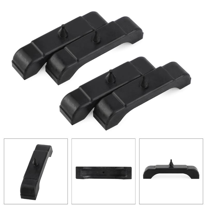 Radiator Mount Cushion Black Rubber 3 Core Radiator for 1968-1981