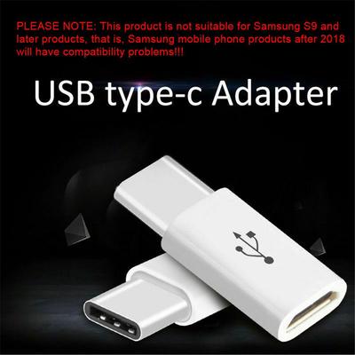 Compatible Tablet Female Charging Cable Converter Type-C Connector Android Micro USB Adapter