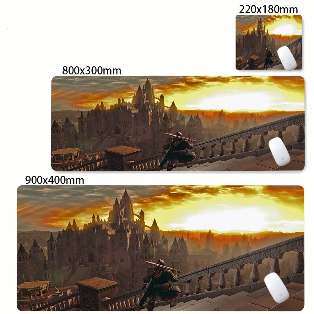 Game Dark Souls 3 Mouse Pad Mouse Pad AntiSlip Rubber Base Extended Desk Mat For Gamers Office Computer Accessories Carpet