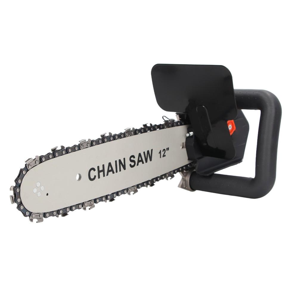 Assembly Electric Chain Saw Stand Converter Accessories Angle Grinder Attachment Wood Cutting