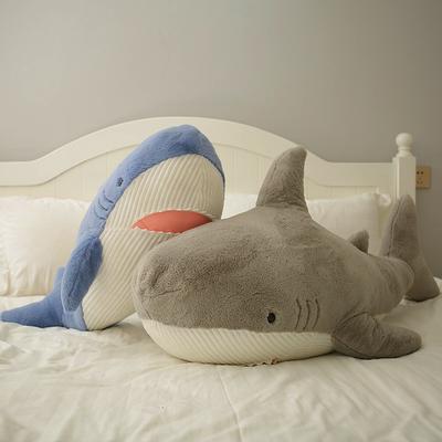Plüschhai, flauschig, niedlich, Cartoon, gefüllt, weich, Meerestiere, Hai, Narwal, Kissen, große Größe, Hai, Narwal, Plüschtier, Kinderspielzeug, Geschenk