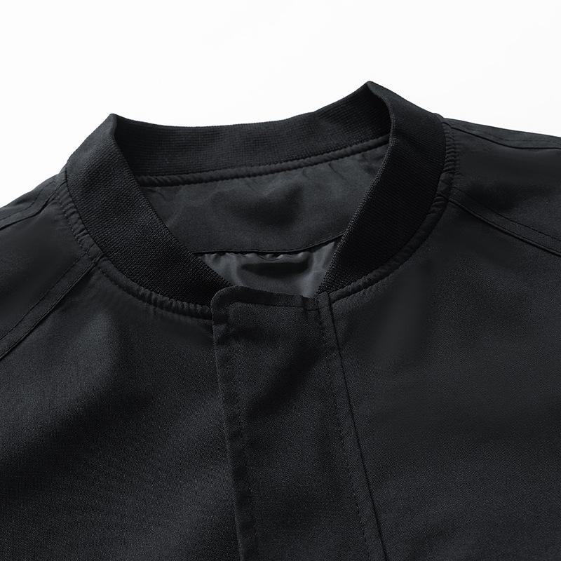 Men's Trendy Stand Collar Casual Jacket - Spring/Autumn Fashion Outerwear