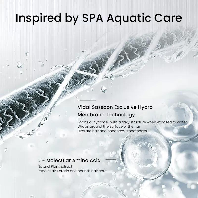 VS Sassoon Shampoo Hydrating Dandruff-Removal Designed For Dry Hair