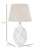 Lampa stołowa Żywica poliestrowa Linie cm Ø 35X60