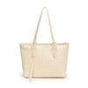 New fashionable woven embossed shoulder bag, high-end simple underarm bag, large-capacity tote bag, women's bag