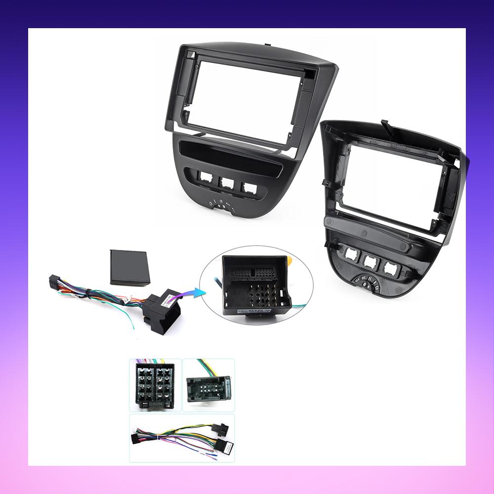 2 DIN Android Carplay Autoradio für Peugeot 107 Toyota Aygo Citroen C1 2005-2014 Multimedia-Player Head Unit Stereo GPS Navigation BT WIFI 2 + 32 GB