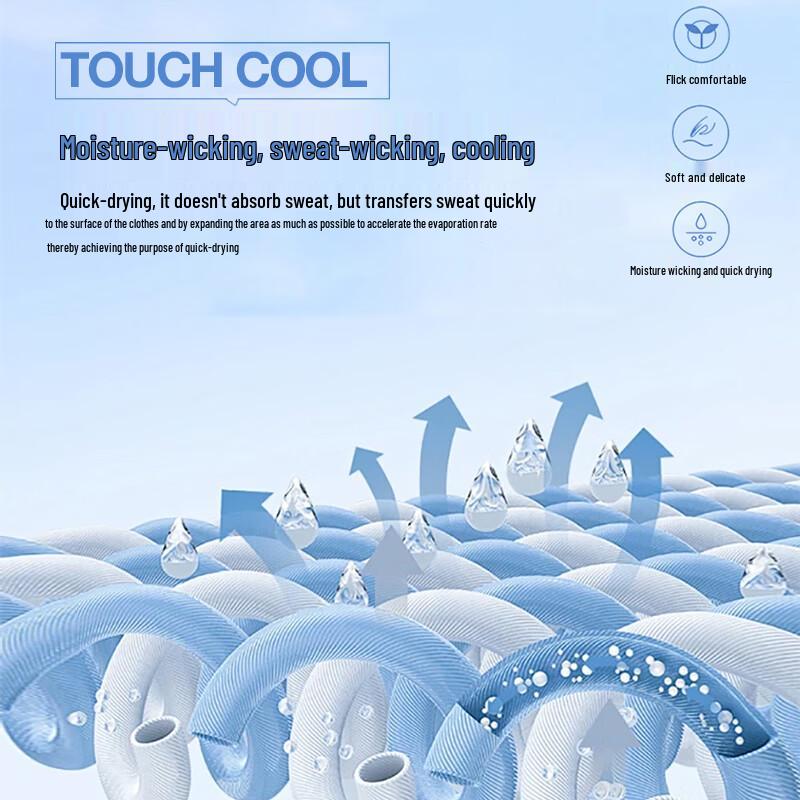 Guirenniao Men's Heavyweight Round Neck Short Sleeve T-Shirt