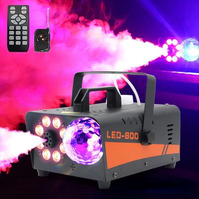 600W Magic Ball Smoke Machine Halloween Smoke Generator Fog Maker Small Portable Stage Effect Fogging Machine
