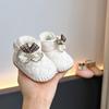 Soft Sole Velvet Baby Walker Shoes for Girls (0-12 Months) - Winter/Autumn