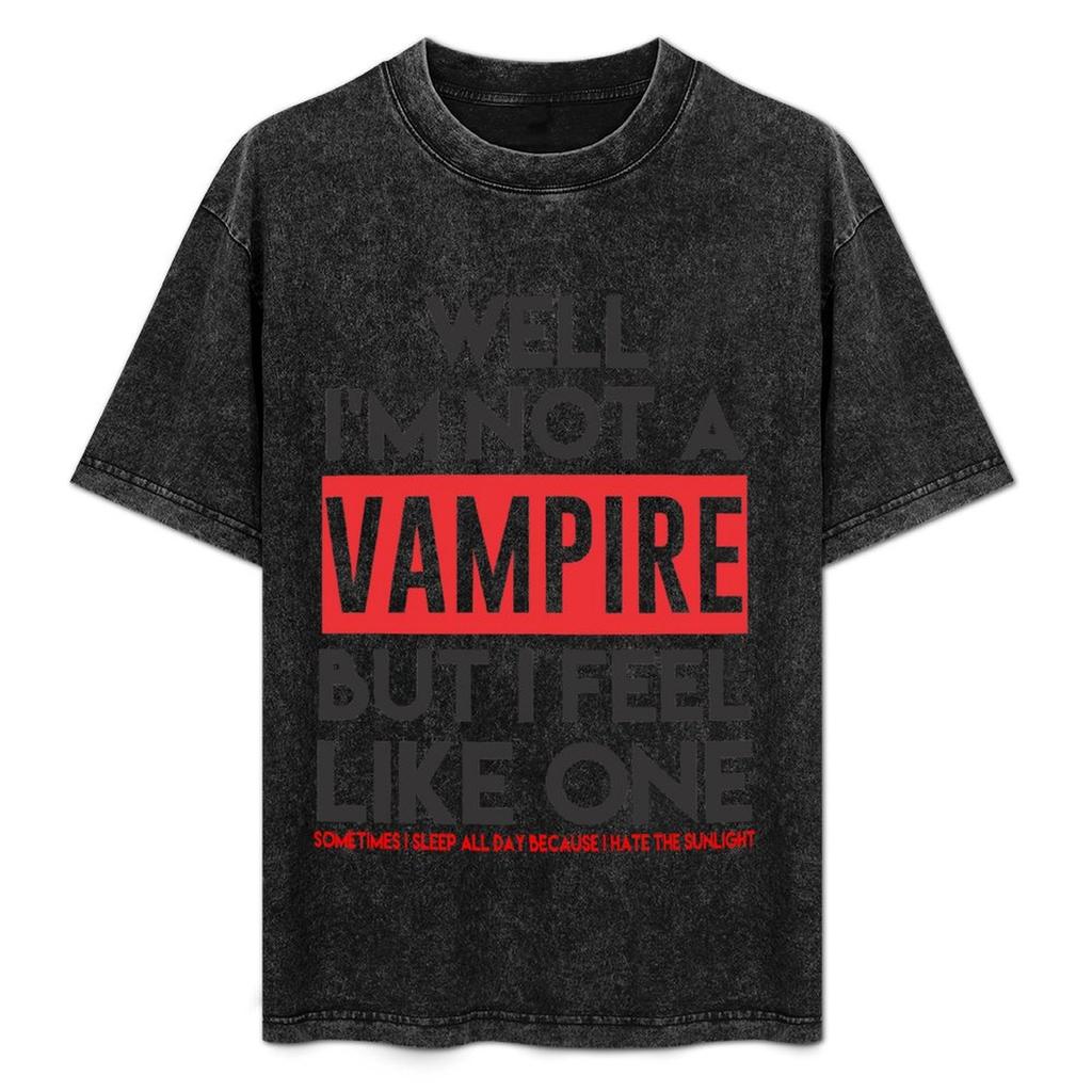 Falling In Reverse Im Not A Vampire Tshirt Work Duty Casual Tshirt