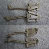 4Pcs Backpack Buckle Mini Tactical Clips Multifunctional Elastic Strings Carabiner Household Outdoor Camping Bag Tools