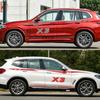 6 bucăți autocolante din PVC pentru ușa mașinii laterale pentru BMW X3 E83 F25 G01 Tuning Accesorii auto Dungi Decorare Vinil Film Decalcomanii Corp