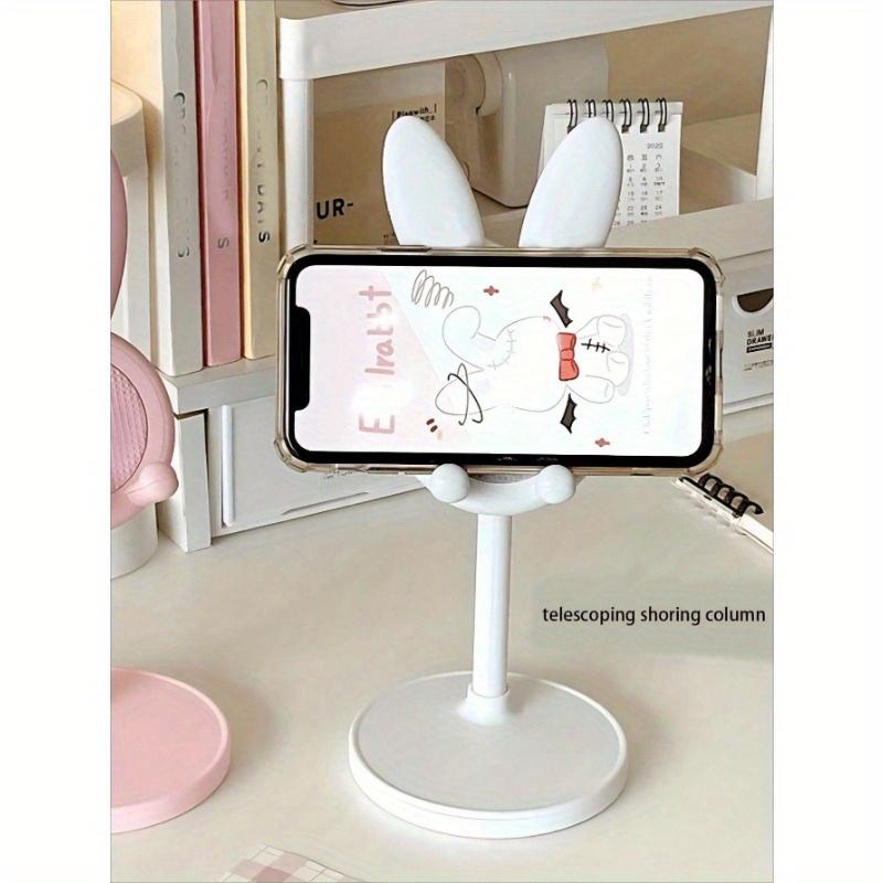 1pc Adjustable Folding Rabbit-Shaped Tablet Stand Desktop Organizer For Home, Office, And Gift, Desk Accessories, Home Decor, Office Decor, Gifts