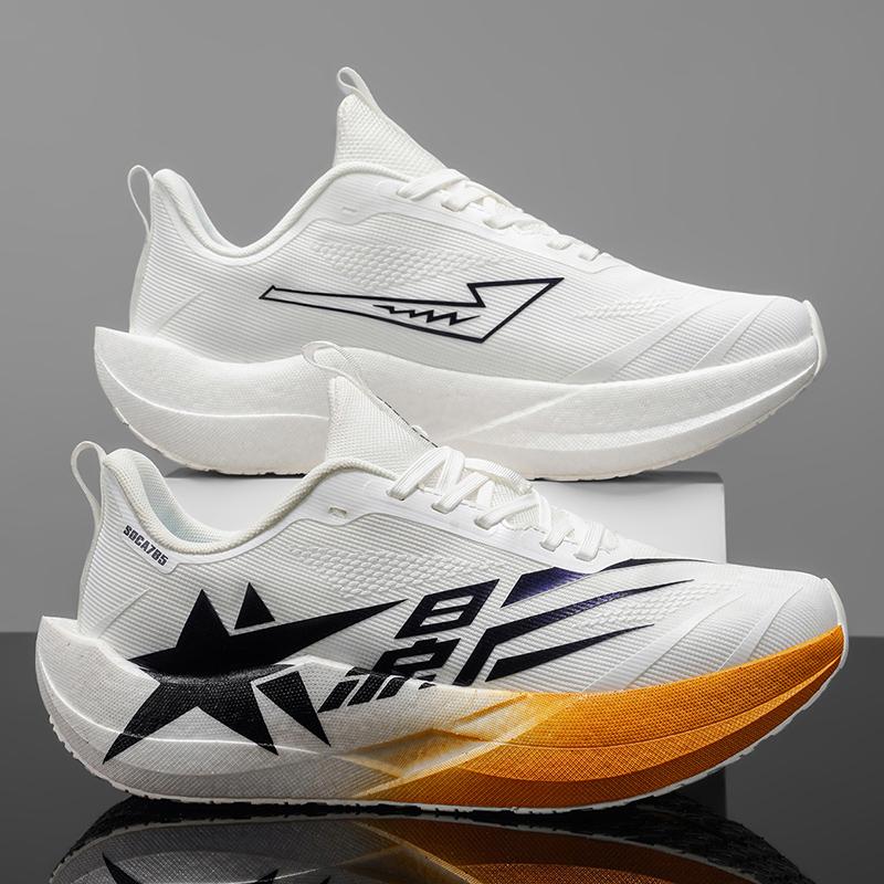 Men Running Shoes Carbon Board Marathon Speciality Sports Breathable Lightweight Women'S Comfortable Athletic Sneakers