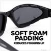 Polarized Sunglasses Cool Stylish UV Protection for Reinforced Wraparound Frame Unisex Cycling/Running/Fishing/Baseball/Hiking