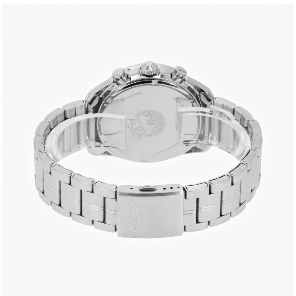 Seiko Alba A4b017x1 Chronograph Tachymeter Men S Metal Watch