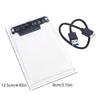 2.5inch Hard Drive Enclosure USB3.0 to SATA3.0 Adapters Supports SSD & HDD 9.5mm 7mm Externals Hard Drive Enclosure