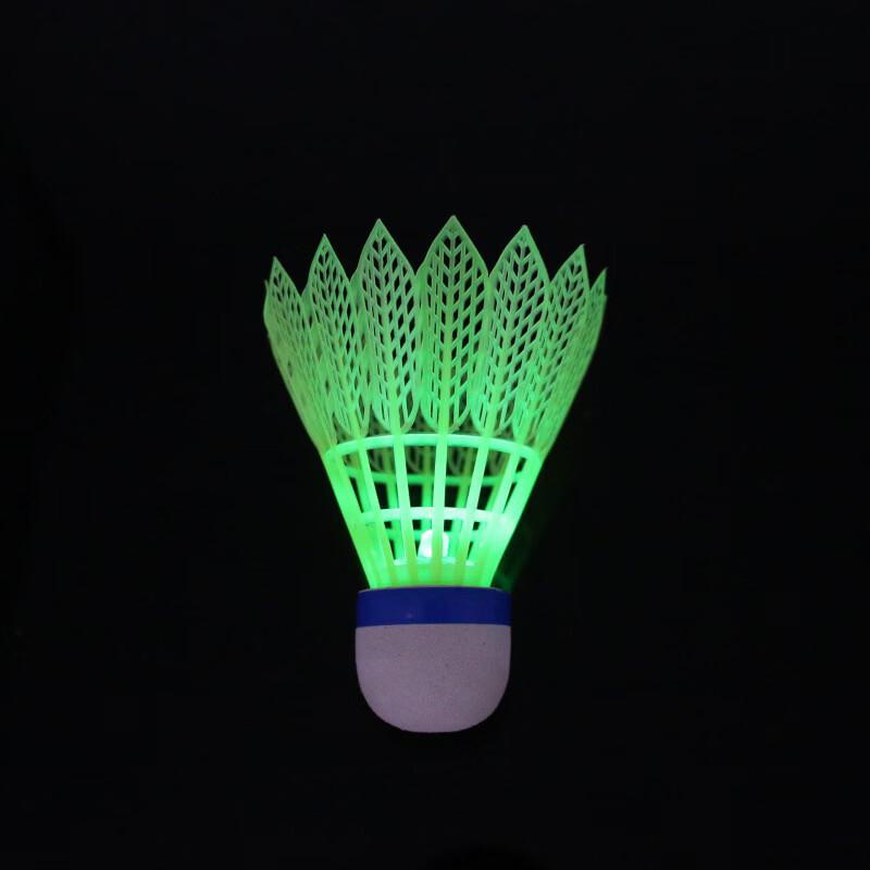 Lisen Luminous Nylon Badminton Shuttlecocks - 3 Pack