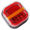 28 LED Stop Marker Lights Trailer Tail Light Waterproof Turn Signal Parking Reversing Brake Lamp for Car Truck Left