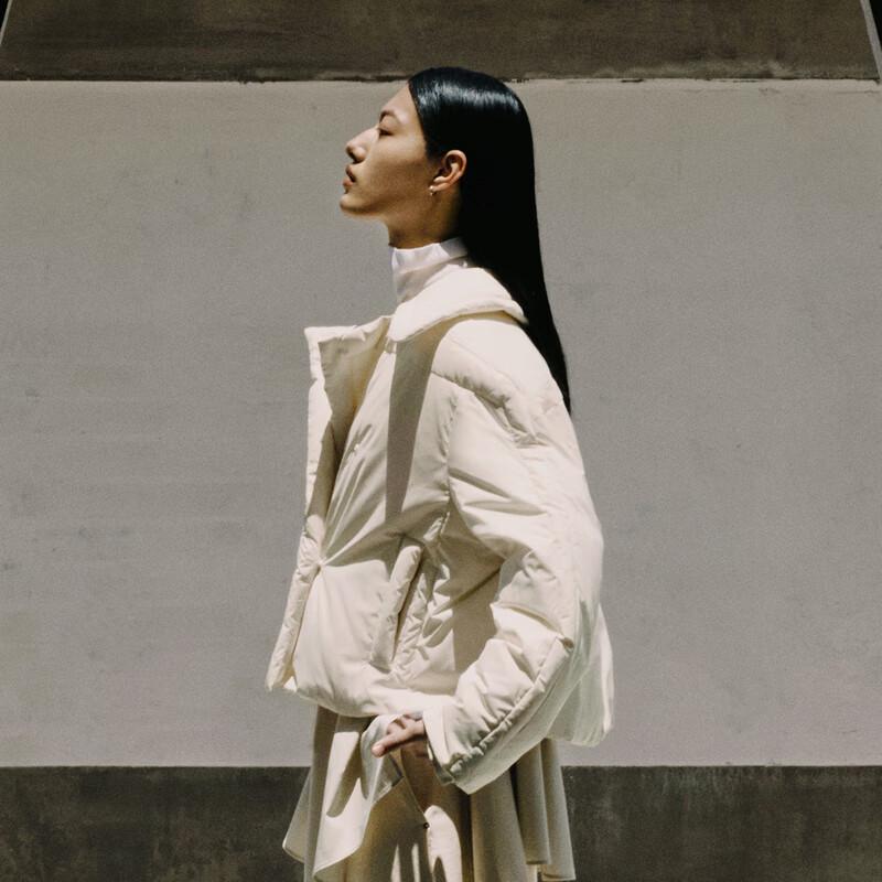 LESS 2023 Winter Short Down Jacket