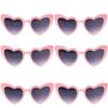 Bachelorette Party Sunglasses Bride To Be Bridesmaid Gift Wedding Bridal Shower Decor Black White Square Heart Shaped Glasses