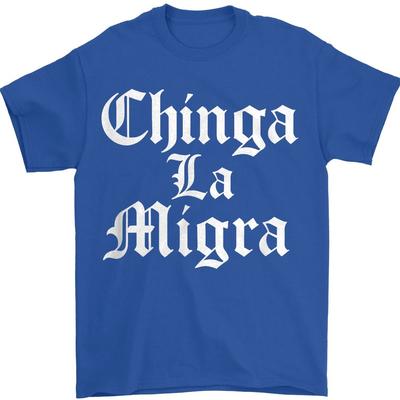 Lustiges subtiles Chinga La Migra Anti Ice Vintage Abschaffung ICE Unisex T-Shirt