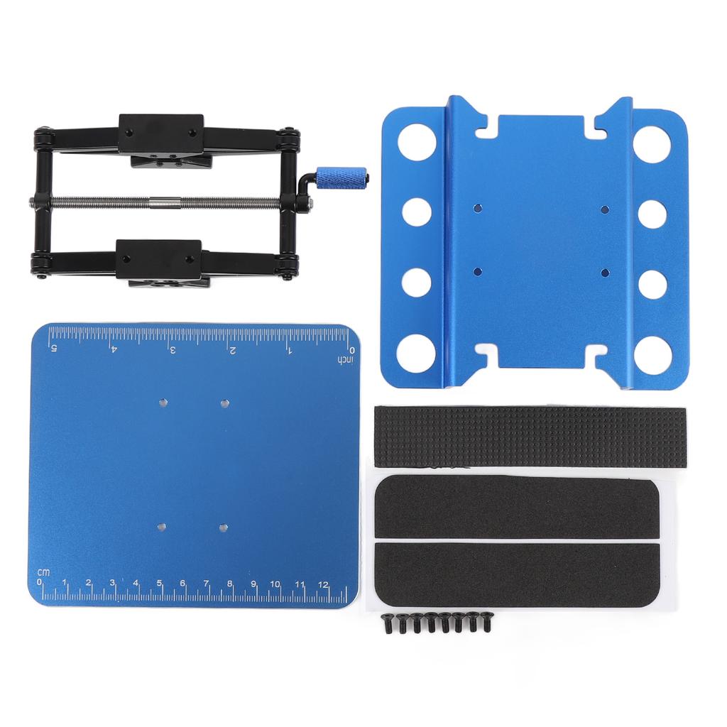 RC Car Work Stand Simulation Metal RC Repair Workstation Support Elevating Platform Rotatable for 1: