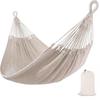 OLOEY Portable Double Cotton Rope Hammock