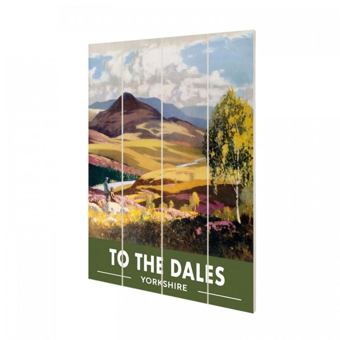 Railway Museum To The Dales Yorkshire Small Wood Print