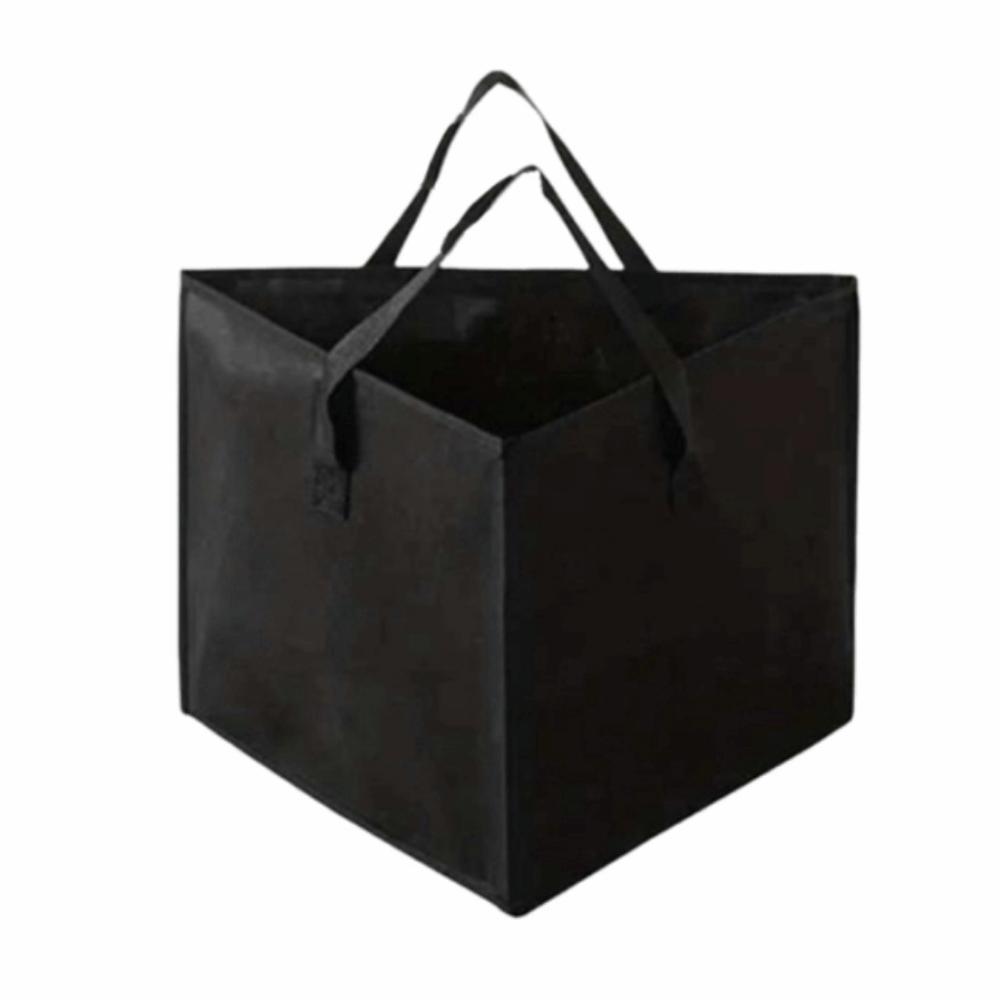 Large Capacity Triangular Hanger Storage Bag Space-Saving Breathable Clothes Storage Basket with Handle Foldable