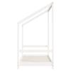 Kids  Bed White 80 x 160 cm Solid Pine Wood