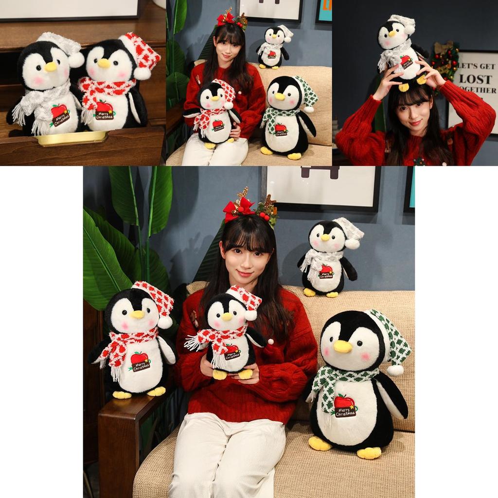 Adorable Christmas Penguin Plush Toy Perfect For Festive Decorations And Gifts