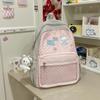 Schoolbag new small fresh schoolbag female cute polka dot niche junior high school student backpack lightweight large capacity class backpack
