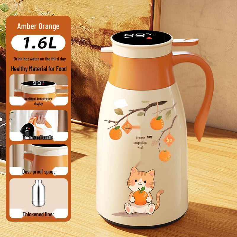 2025 Stylish Large Capacity Insulated Kettle for Home, Dorm, and Office Use