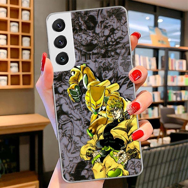 JoJo Bizarre Adventure Dio Cover Phone Case For Samsung Galaxy S26 S25 Edge S24 Ultra S23 S22 Plus S21 S20 FE Soft Fundas Shell