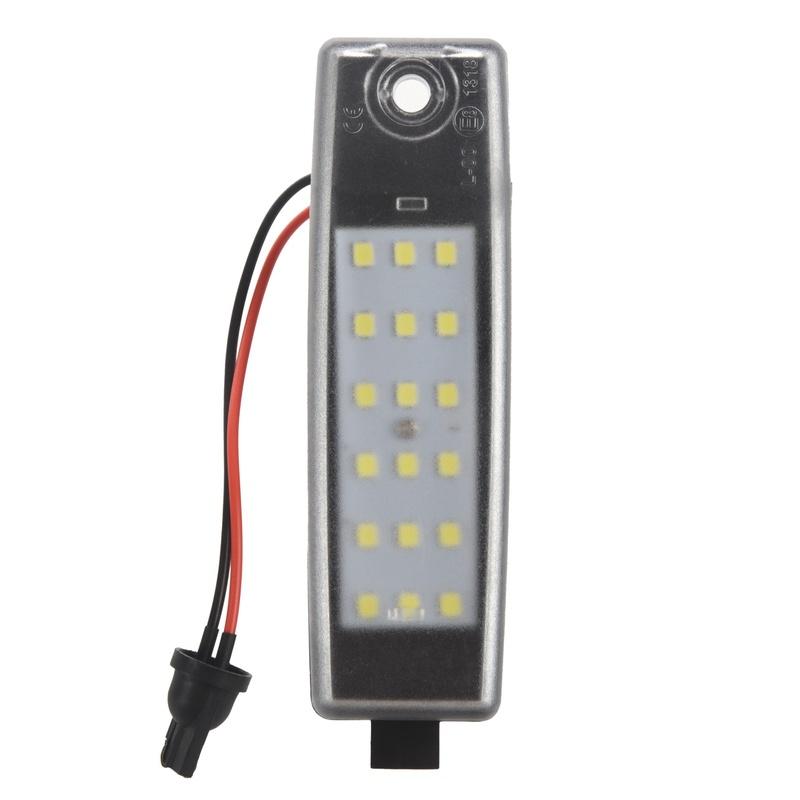 4X White Led Number License Plate Light Replacement For Toyota Hiace Hi-Ace H200 2004-2012 Car Accessories