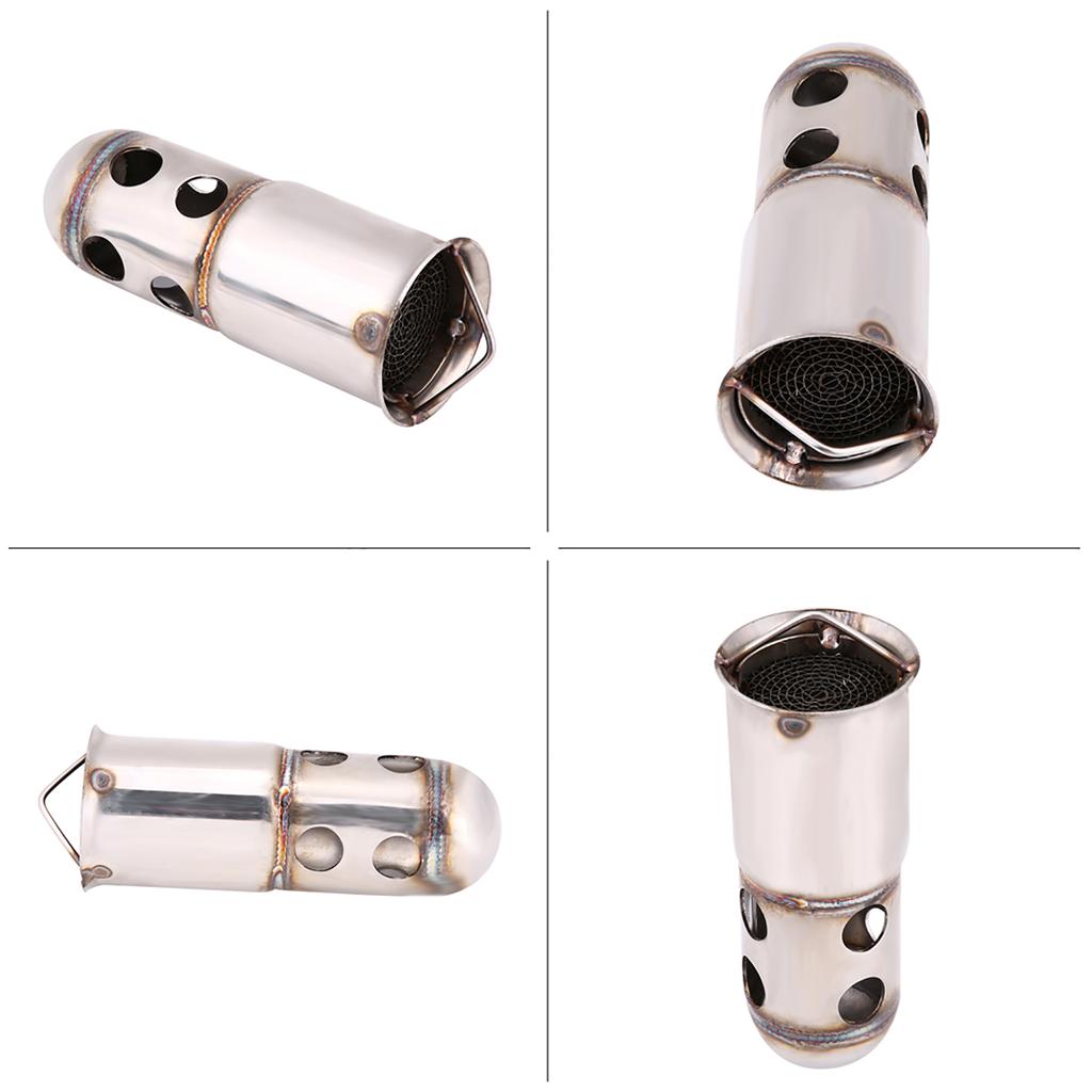 51mm Universal Motorcycle Exhaust Pipe Muffler Silencer Insert Noise Silencer Style
