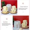 DIY Soap Making Mold Silicone Plaster Mold Healthy Christmas Candle Mold  Home Gift Making