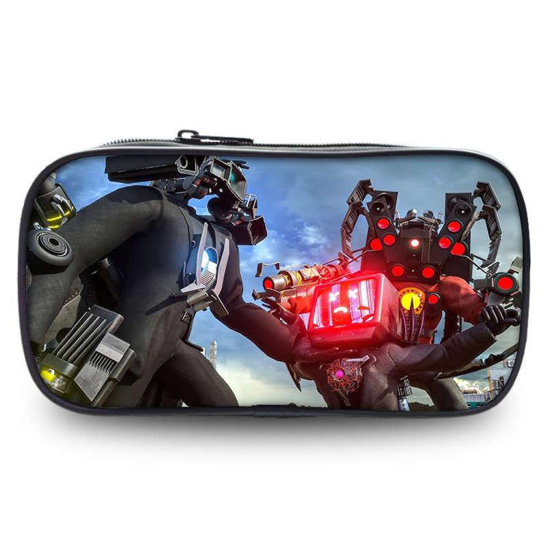 Titan Pencil Highquality Case With Unique Toilet Man Design Students For