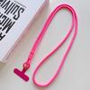 Candy Color Crossbody Colorful Long Strap for Mobile Phone Adjustable Lanyard Necklace Hanging Rope Anti-Lost Accessories