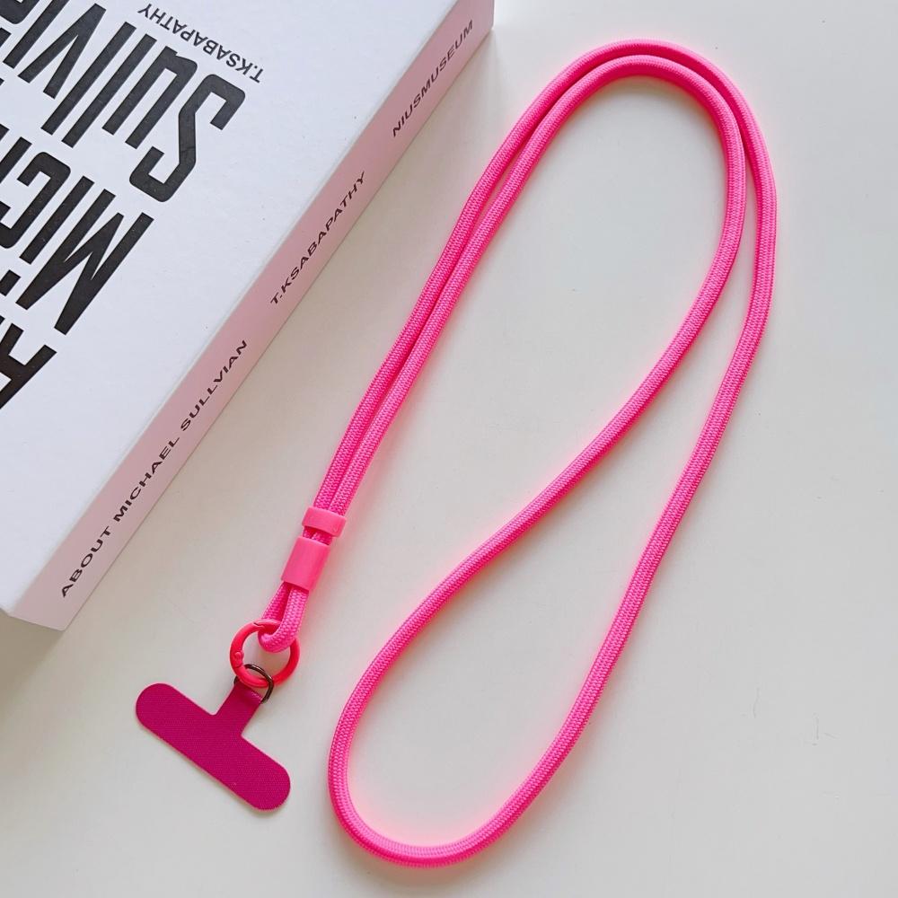Candy Color Crossbody Colorful Long Strap for Mobile Phone Adjustable Lanyard Necklace Hanging Rope Anti-Lost Accessories