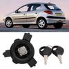1 ks Zámek palivové nádrže, uzávěr palivového systému 1508H2, náhrada pro Peugeot 206 207