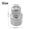 37/21PT  Hollow Car Anti Theft Wheel Lock Lug Nut Screw Removal Key For BMW Replacement Auto Accessories