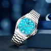 Latest Design 39MM Men's Fashion Quartz Watch High-strength Glass Men's Business Watches Stainless Steel Calendar Luminous